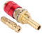 Paire de 8 mm de raccord d'adaptateur de gaz refroidi à l'eau et ensemble de connecteurs rapides pour torche de soudage MIG TIG(rouge)