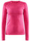 Craft CORE Dry Active Comfort LS | Sportshirt Damen XS | Fame | Baselayer Funktionsshirt Damen mit effizientem Feuchtigkeitstransport | Hält warm | Mit Bodymapping Technologie