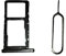 ruichuang SIM Card Tray Holder SD crad Tray Replacement for Lenovo TAB M8 TB-8505F-Black