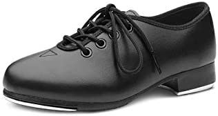 Bloch Ladies Student Tap SF3710L PU Top Oxford Style Lace up Shoes Black Adult Sizes, 4 UK