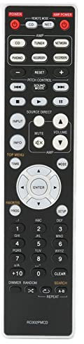 Fernbedienung für Integrierter Verstärker und CD Player – Ersatz Fernbedienung, Plug and Play, Familiengebrauch