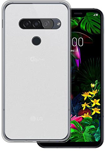 Schutzhülle für LG G8S ThinQ Ultradünne Handyhülle, Gelpudding, weiche Silikonhülle für LG G8S ThinQ 6,2 Zoll (Weiß)