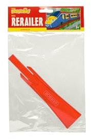 Hornby Playtrains Rerailer - Kids Toy Train Set Accessory for Ages 3+, Childrens Model Train Accessories - Compatible with Hornby Playtrains, Red