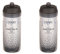 ZEFAL Pack Arctica 55 - Lot de Deux Bidons Vélo 550 ML - Gourde Vélo Isotherme - Inodore et Etanche - Bidon Sport sans BPA - Argent/Noir