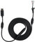 Câble de Manette de Jeu 360 : Câble de Remplacement USB avec Adaptateur Breakaway (Noir)