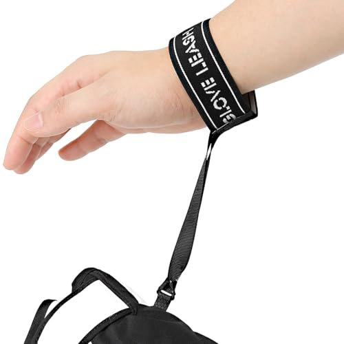 XMJY Laisse de gant de ski pour homme – 1 paire de sangles de poignet de gants de ski, sangles de gants élastiques pour le ski, parfait pour l'alpinisme et le ski à suspendre (taille 8-11)