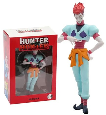 BLUEVI Anime Figur, Anime-Charaktere Statue Grappler Hunter X Hunter Hisoka PVC, Anime-Fans Sammeln Modellspielzeug