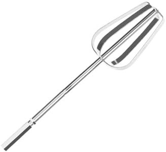 Compatible For Kitchen Stainless Steel Egg Beater Stirrer Baking Kitchen Accessories Cream Butter Whisk Mixer ，Compatible For Electric Drill(A)