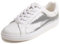 Feversole Women's Fashion Sparkle Sequin Lace Up,Damen Sneaker Atmungsaktiv Turnschuhe Leicht Laufschuhe Sportschuhe Freizeitschuhe Paillette Silber 41 EU