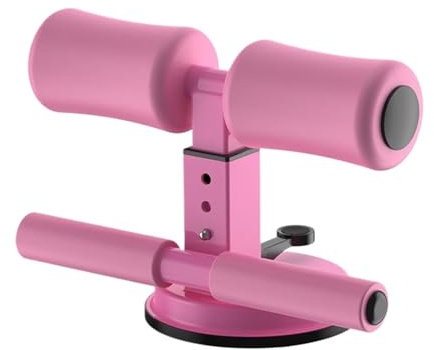 Sit Up Bar Foot Holder - 7.87 Inches Workout Equipment for Ab Training, Portable Fitness Tool with Strong Suction and Comfortable Padding, Exercise Tool for Home Gym Yoga Travel Indoor Outdoor