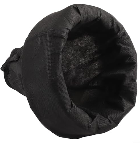 Desiumite Schwimmender Pflanzkorb für Teiche und Wasserspiele Ø 25 cm schwarz Vliesstoff mit Schwamm, Bodenhaltung und Wurzelschutz für Wasserpflanzen