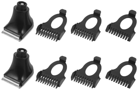 Beaupretty 2 Satz Haarschneidemaschinenaufsätze 3mm 5mm 7mm aus Edelstahl mit Trimmer Führungskämmen Komfortables Design für Barttrimmer für Reisegebrauch