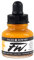 Daler-Rowney FW Acrylic Ink, Glass Bottle with Dropper, 1oz - 29.5 ml, Indian Yellow