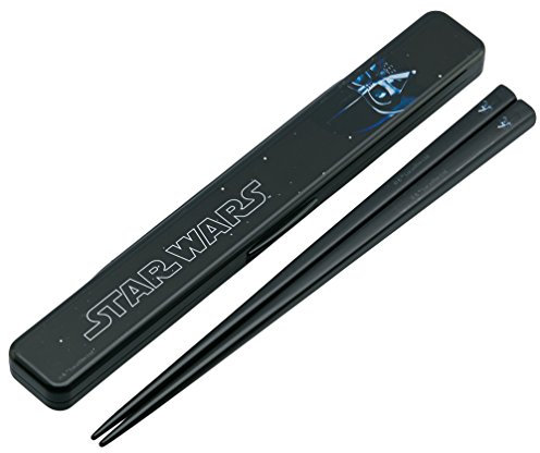 Juego de palillos con caja, 19,5 cm, diseño de Darth Vader, de la saga Star Wars, ABC4