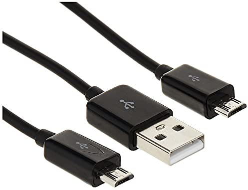 Steelplay - Câble de charge USB pour manette PS5, câble de charge USB rapide de type C compatible avec les manettes Sony PS4 - Noir