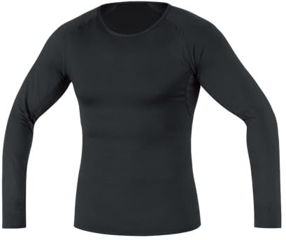 GOREWEAR M Base Layer Thermo Long Sleeve Shirt, Black, XL