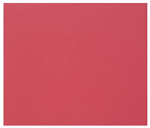 Clairefontaine 960575C Pack mit 50 Blatt Zeichenpapier Tulipe, 160g, DIN A3, säurefrei, 100% Zellulose, 1 Pack, Intensivrot