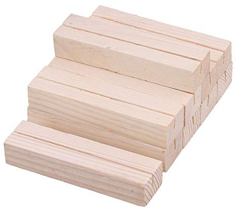 10x2,7x1,8 cm Kiefernholz Postkarte Kartenhalter Holz Tischnummern Party Hochzeit Tisch Name Kartenhalter Set von 10