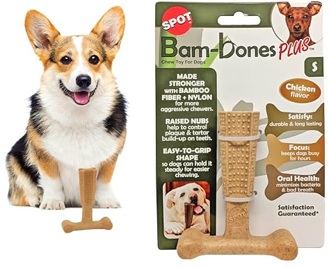 SPOT Ethical Bambone Plus Chew Toy for Dogs Chicken 4