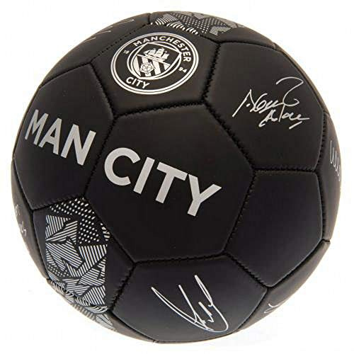 MANCHESTER CITY FC Phantom Signature Faux Leather Football