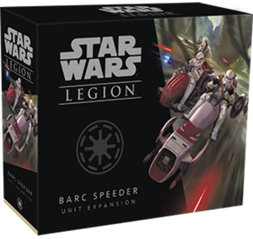 Atomic Mass Games | Star Wars Legion: Galactic Republic Expansions: BARC Speeder Unit | Unit Expansion | Miniatures Game | Ages 14+ | 2 Players | 90 Minutes Playing Time