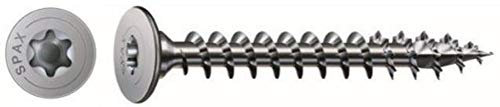 SPAX Universalschraube, Flachrückwandkopf, Vollgewinde, T-Star plus, WIROX 3,0x20mm 300 Stück