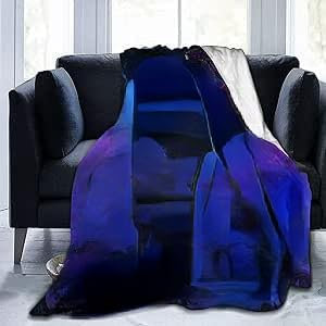 AMCYT Kind Decke Flanell-Fleece, Mikrofaser, Plüsch, Bettdecke, superweich, für alle Jahreszeiten, (80x60)