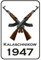 Tin Sign Retro Blechschild 20x30 cm Kalashnikov AK 47 Rußland Bar Kneipe Wand Deko Sammler Geschenk