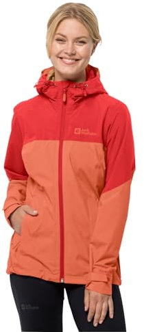Jack Wolfskin WEILTAL 2L JKT W, guave