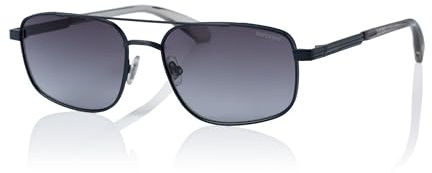 Superdry Men's Sunglasses SDS 5000 006 Matte Navy-Grey Crystal/Smoke Gradient