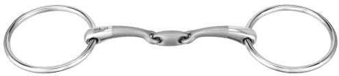 Sprenger SATINOX Wassertrense 14 mm doppelt gebrochen - Edelstahl rostfrei, 155 mm Weite