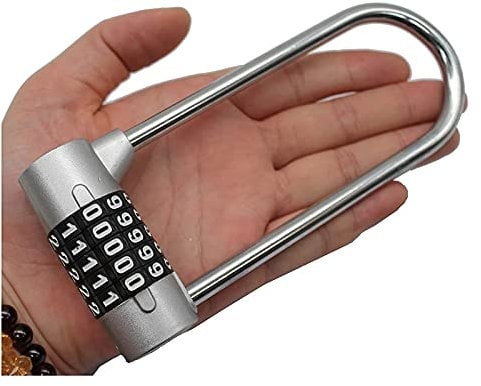Combination Padlock,Padlock Code Padlock,Padlock,Large Extension Beam Locker Combination Lock Padlock Gym Lock 5 Position Padlock Safety Padlock Waterproof Padlock