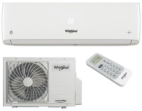 SPICR312W WHIRLPOOL CLIMATIZZATORE 12000 BTU CONDIZIONATORE CLASSE A++ INVERTER