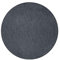 OLIVO.shop | GALAXY - Tappeto bagno rotondo antiscivolo in cotone e microfibra a pelo corto. Assorbente, soffice e lavabile in lavatrice, vari colori e misure (GRIGIO 2, 55 CM)