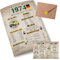 Sugeru Besondere Geburtstagskarte 51 mit Umschlag | 1974 Jahrgang Geschenk | 51 geburtstag frau mann | Sechzigsten Geburtstagsdeko lustig,Tolle Geschenkidee,Chronik,Karte,Jubiläum- DIN A5 (51 Jahre)