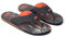 Animal Jekyl Mens Flip-Flops - Slip-on, Lightweight & Comfortable Footwear with Soft Padded upper Straps - Best for Spring Summer & Outdoors Burnt Orange Adult Shoe Size 9