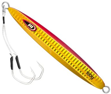 Williamson Slide Dancer - Meeresköder, Gewicht/Länge/Hakengröße:160g / 12.6cm / Gr. 4/0, Williamson Farben:Hot Sauce