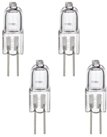 Xujuika Lampada Alogena G4 Lampadina Da Forno, Lampadina Alogena G4, 20 W, 12 V, Lampadina Di Ricambio Per Lampada Alogena Per Forno E Microonde, Tollerante Al Calore Di 500 ° C, NM74UULG11C5QB402M3B