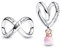 LaMenars Forever & Always Mom Charm Duo Charm für Armbänd 925 Sterling Silber Bead Women Charms Mother's Day Birthday Anniversary Jewelry for Girls Wife