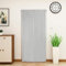 Rideau de porte isolé thermiquement, rideau de protection thermique pour porte, protection contre le froid, isolation phonique, pour balcons, portes d'entrée principales, pièces climatisées, 70 x 200