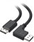 Cable Matters [VESA Certified] Right Angle DisplayPort 1.4 Cable - 1.8m, Support 8K 60Hz, 4K 240Hz (Right Angle DisplayPort Cable 1.4) with FreeSync, G-SYNC and HDR for Gaming Monitor, PC