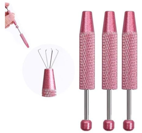 Goorvoucs Piercing-Hilfsstift,Piercing-Kugelgreifer,Diamant-Krallenpinzette, 4-Krallen-Juwelier-Aufnahmewerkzeug, Piercing-Werkzeuge,C