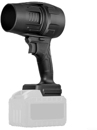 Besttoolifes Potente ventilatore turbo da 1000 W senza fili Ventilatore portatile ricaricabile a batteria ad alta spinta per la rimozione della polvere della tastiera di pulizia interna dell'auto