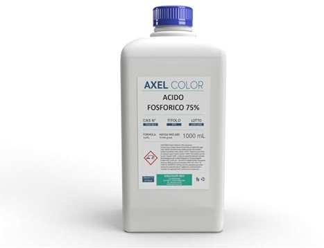 Rostentferner, 1000 ml, leistungsstark, rostfrei, Rostumwandler mit Phosphorsäure, 75 % Rostentferner, Rostentferner, Rostentferner, Rostentferner für Auto, Motorrad