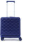 Mixibaby Gorilla Hartschalen Koffer Trolley Reisekoffer Rollkoffer Handgepäck mit 4 Zwillingsrollen, Farbe:Blau PP08