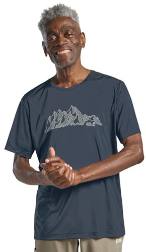Jack Wolfskin Herren Peak Graphic T M T-Shirt (1er Pack)