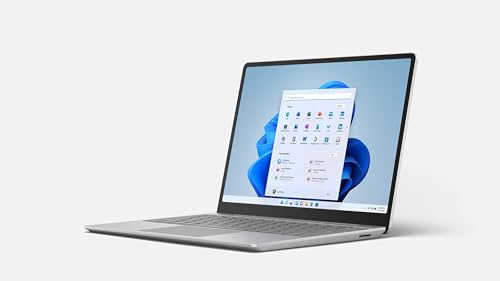 Microsoft 2020 Surface Laptop Go con Intel Core i5-1035G1 (12,4-zoll, 8GB RAM, 128GB SSD) (QWERTZ Tedesco) Platino (Rinnovato)