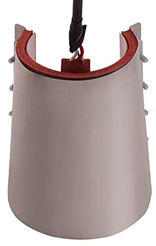 LDAUYZLING Conical Mug Cup Press Heating Transfer Attachment Silica Gel 17oz for Heat Press Machine Transfer Sublimation (110V)