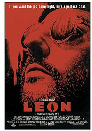 Close Up Leon der Profi Poster (68cm x 102cm)
