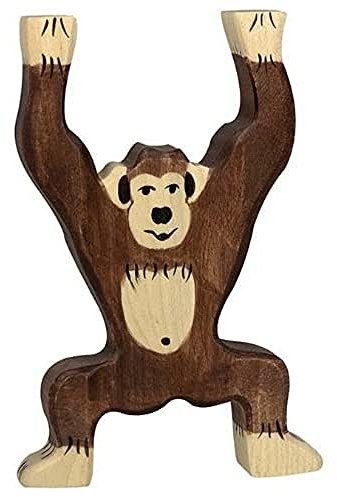 Holztiger Schimpanse, stehend, 80169